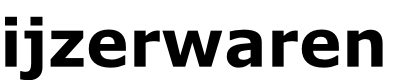 ijzerwaren