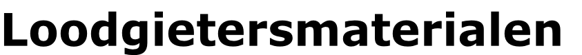 Loodgietersmaterialen