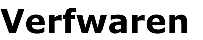 Verfwaren